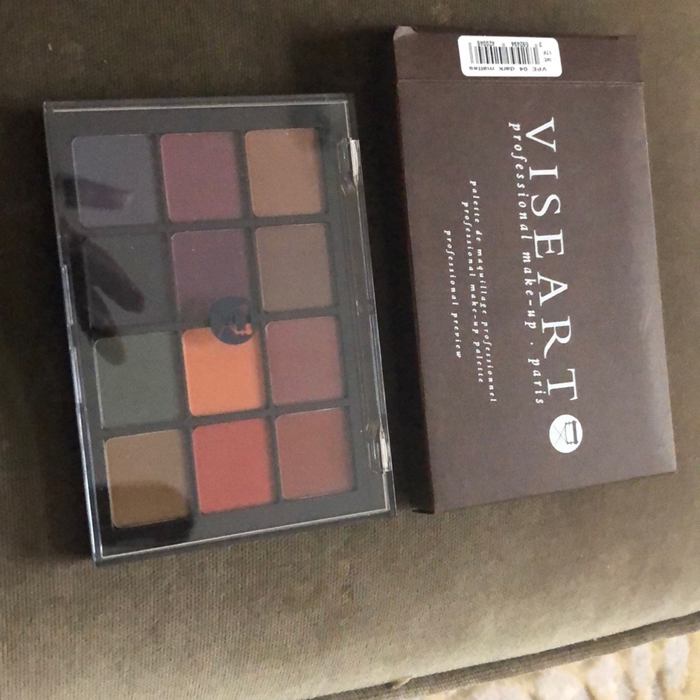 Viseart eyeshadow pallet - Dark Matte 04